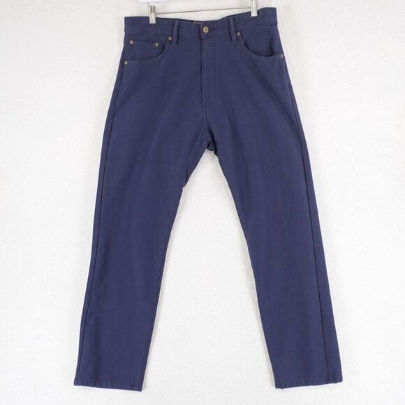 Dockers Blue Denim Straight Waterless Jeans High Rise‎ 33/31 Tagged 34 - Picture 1 of 10
